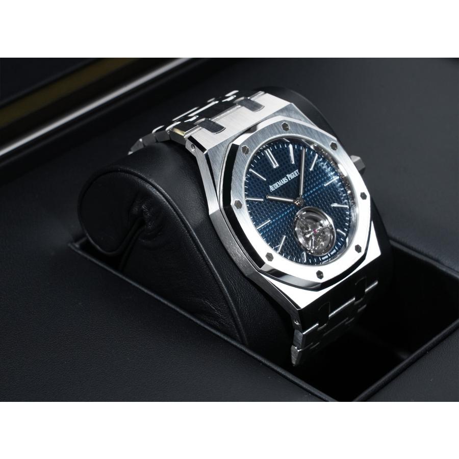 オーデマピゲ ロイヤルオーク フライング トゥールビヨン エクストラ シン (RD#3) Ref.26670ST.OO.1240ST.02 ステンレススチール ブルー文字盤 | ロイヤルオーク | 04