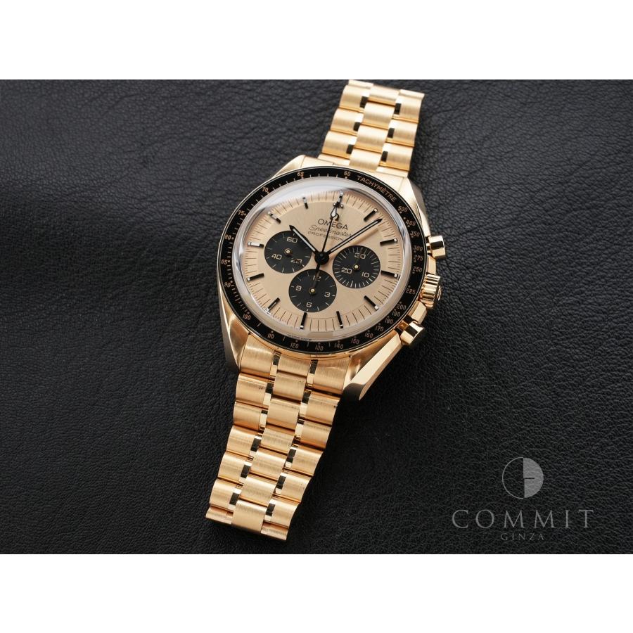 オメガ スピードマスター ムーンウォッチ プロフェッショナル Ref.310.60.42.50.99.002 MOONSHINE GOLD シャンパン文字盤 | OMEGA | 11