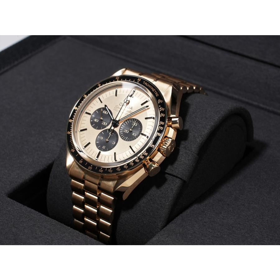 オメガ スピードマスター ムーンウォッチ プロフェッショナル Ref.310.60.42.50.99.002 MOONSHINE GOLD シャンパン文字盤 | OMEGA | 03