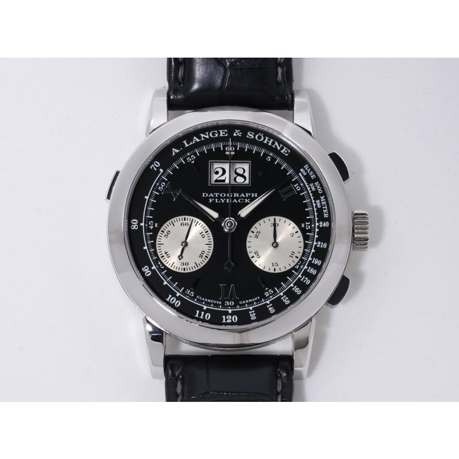 A.ランゲ＆ゾーネ ダトグラフ Ref.403.035 プラチナ ブラック文字盤 | A. LANGE & SOHNE | 01