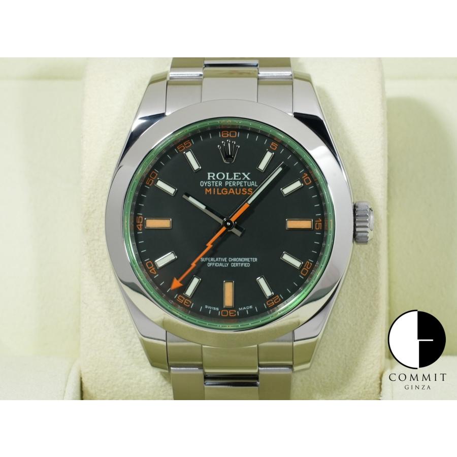 ロレックス ミルガウス Ref.116400GV ステンレススチール ブラック文字盤 | ミルガウス