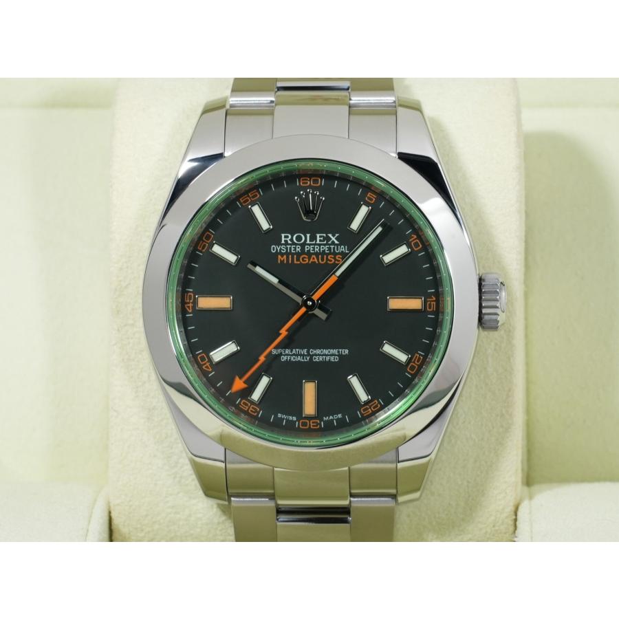 ロレックス ミルガウス Ref.116400GV ステンレススチール ブラック文字盤 | ミルガウス | 01