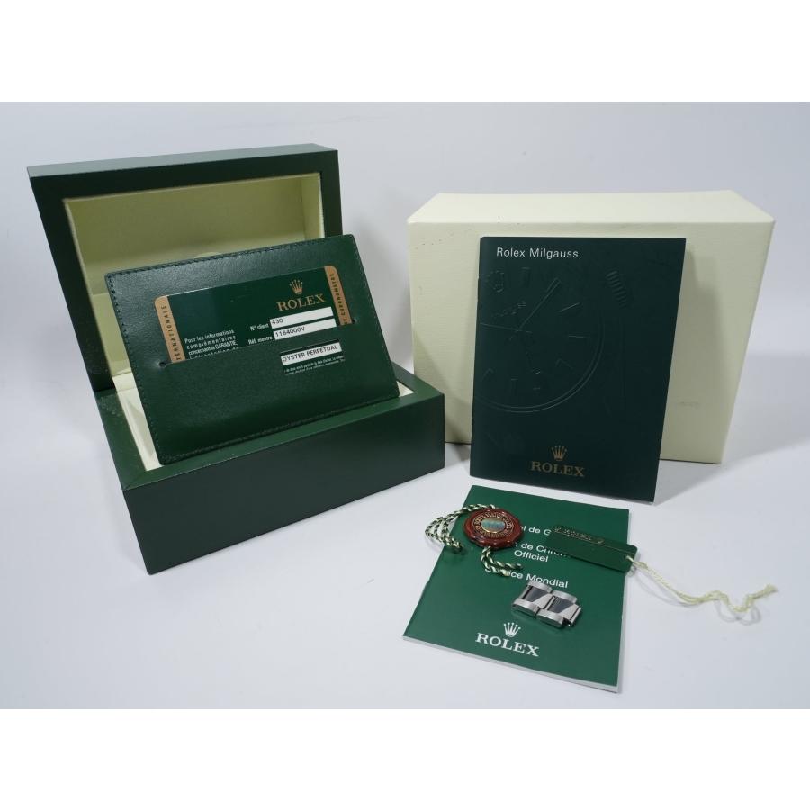 ロレックス ミルガウス Ref.116400GV ステンレススチール ブラック文字盤 | ミルガウス | 09