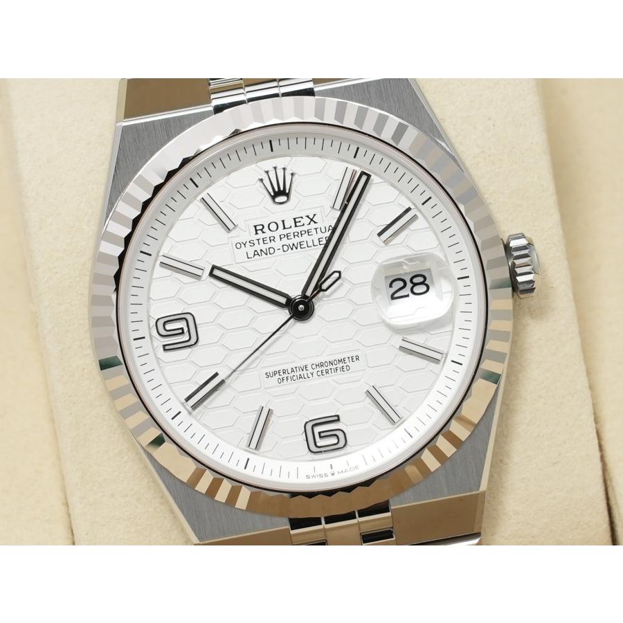 ロレックス ランドドゥエラー Ref.127334 ステンレススチール/ホワイトゴールド ホワイト文字盤 ジュビリーブレスレット | ROLEX | 02