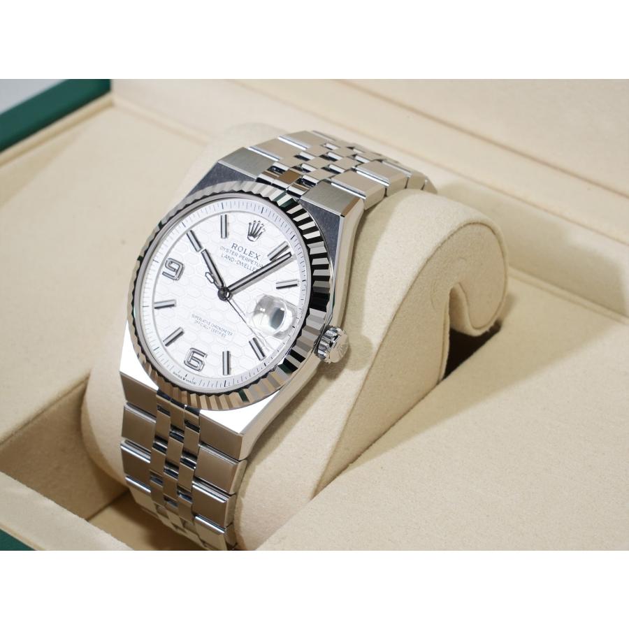 ロレックス ランドドゥエラー Ref.127334 ステンレススチール/ホワイトゴールド ホワイト文字盤 ジュビリーブレスレット | ROLEX | 03