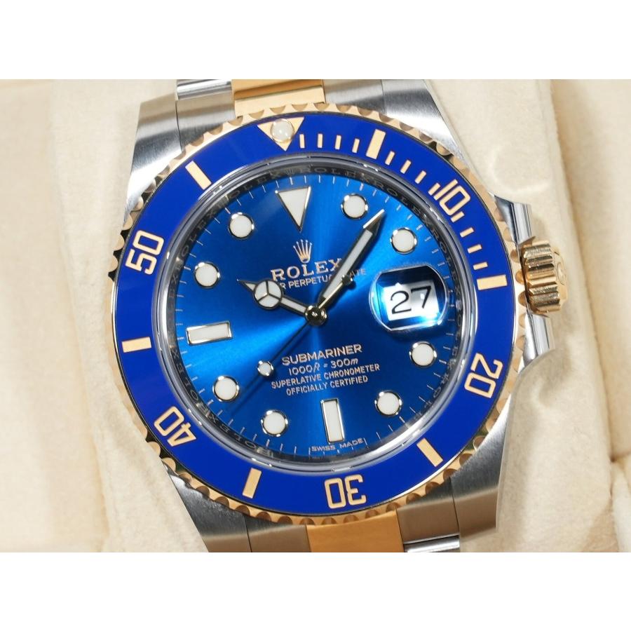 ロレックス サブマリーナー デイト Ref.116613LB ステンレススチール/イエローゴールド ブルー文字盤 | サブマリーナー | 02