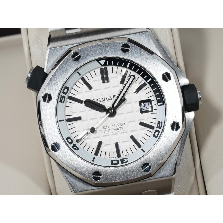 オーデマピゲ ロイヤルオーク オフショア ダイバー Ref.15710ST.OO.A002CA.02 ステンレススチール シルバー（メガタペストリー）文字盤 | AUDEMARS PIGUET | 02