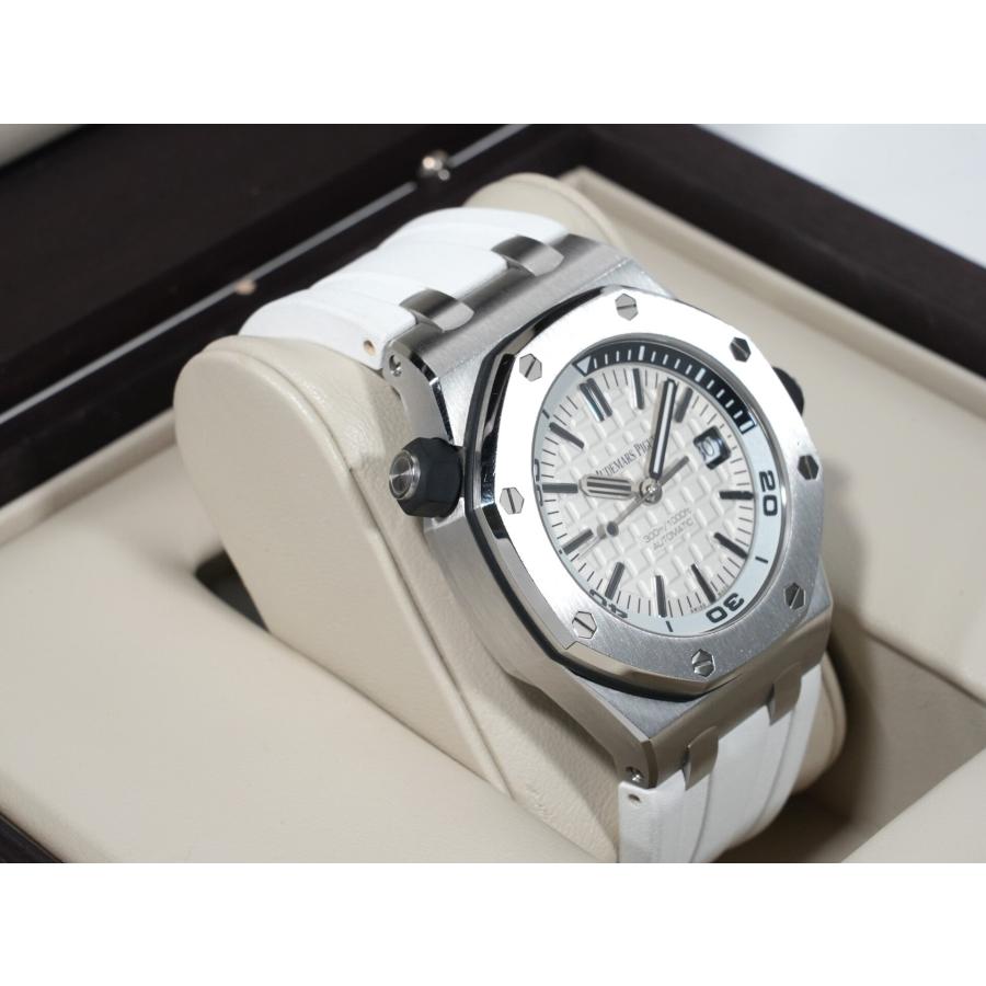 オーデマピゲ ロイヤルオーク オフショア ダイバー Ref.15710ST.OO.A002CA.02 ステンレススチール シルバー（メガタペストリー）文字盤 | AUDEMARS PIGUET | 04