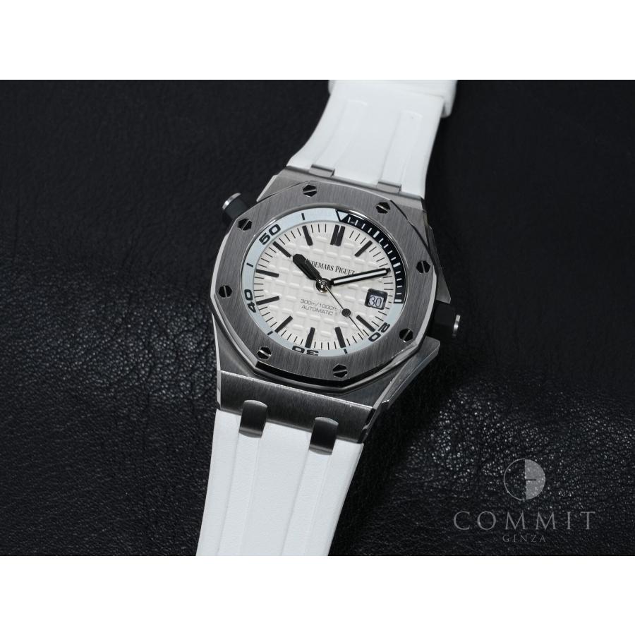 オーデマピゲ ロイヤルオーク オフショア ダイバー Ref.15710ST.OO.A002CA.02 ステンレススチール シルバー（メガタペストリー）文字盤 | AUDEMARS PIGUET | 09