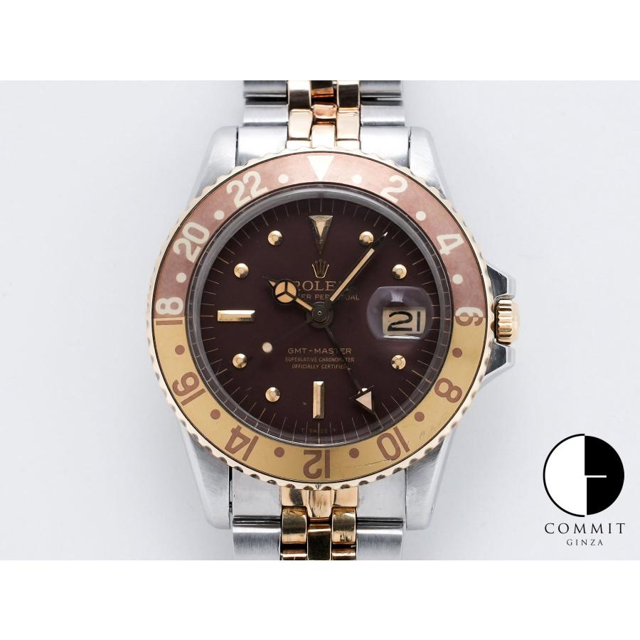 ロレックス GMTマスター Ref.1675/3 SS/YG ブラウン文字盤 ジュビリーブレスレット | GMTマスター