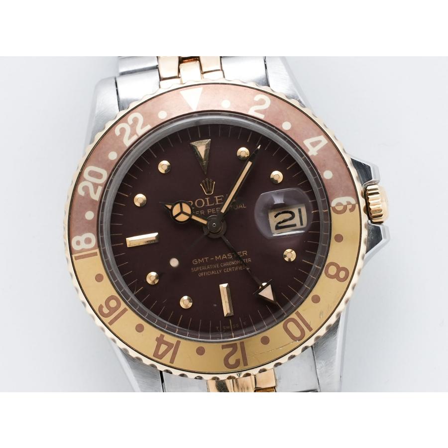 ロレックス GMTマスター Ref.1675/3 SS/YG ブラウン文字盤 ジュビリーブレスレット | GMTマスター | 02
