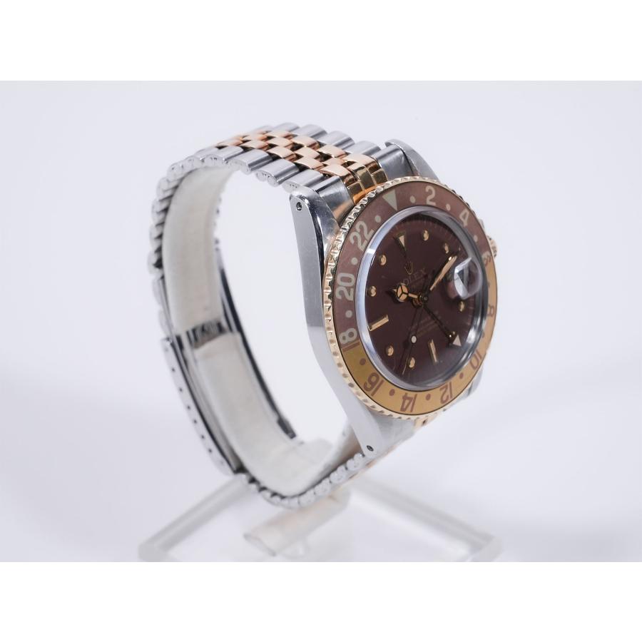 ロレックス GMTマスター Ref.1675/3 SS/YG ブラウン文字盤 ジュビリーブレスレット | GMTマスター | 04