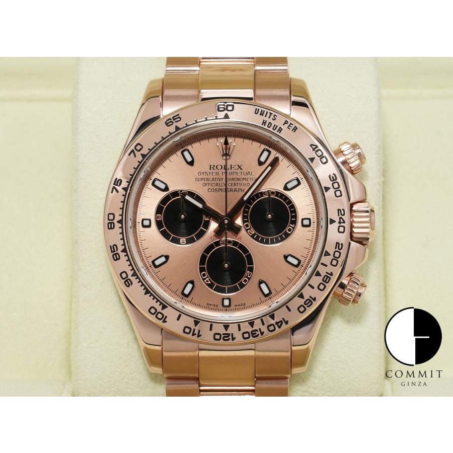 ロレックス デイトナ Ref.116505 エバーローズゴールド ピンクxブラック文字盤 | コスモグラフ デイトナ