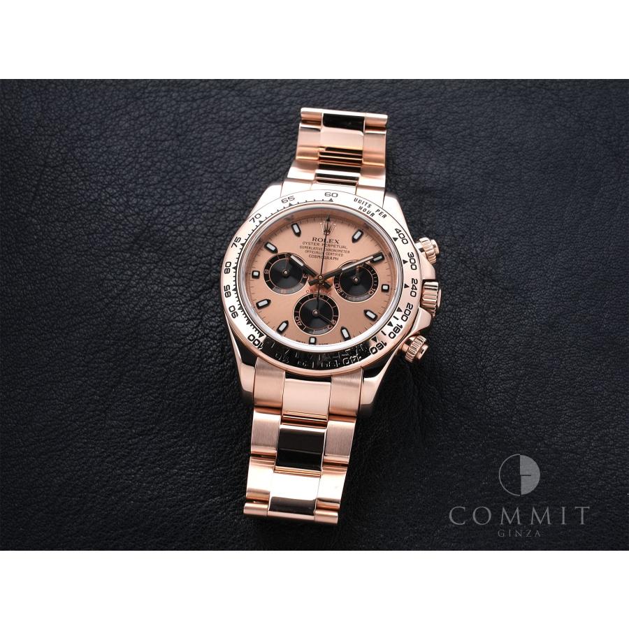 ロレックス デイトナ Ref.116505 エバーローズゴールド ピンクxブラック文字盤 | コスモグラフ デイトナ | 10