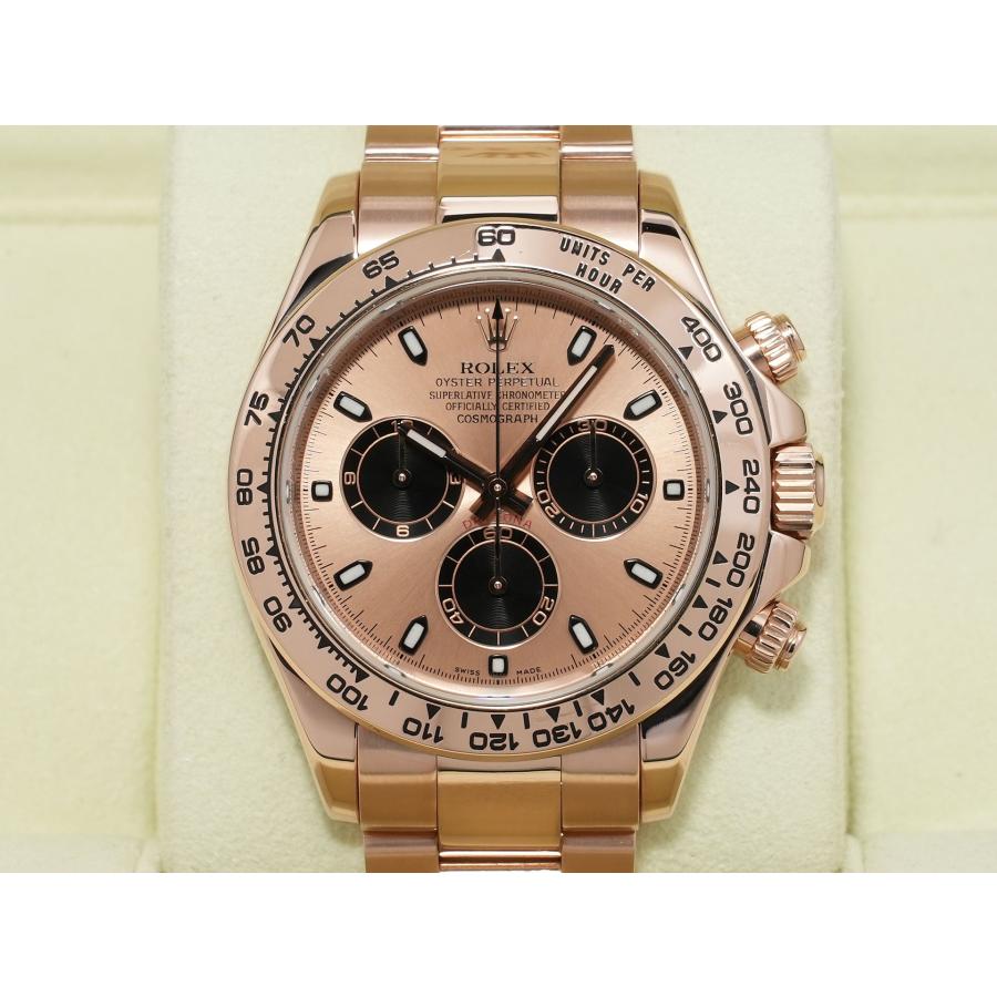 ロレックス デイトナ Ref.116505 エバーローズゴールド ピンクxブラック文字盤 | コスモグラフ デイトナ | 01