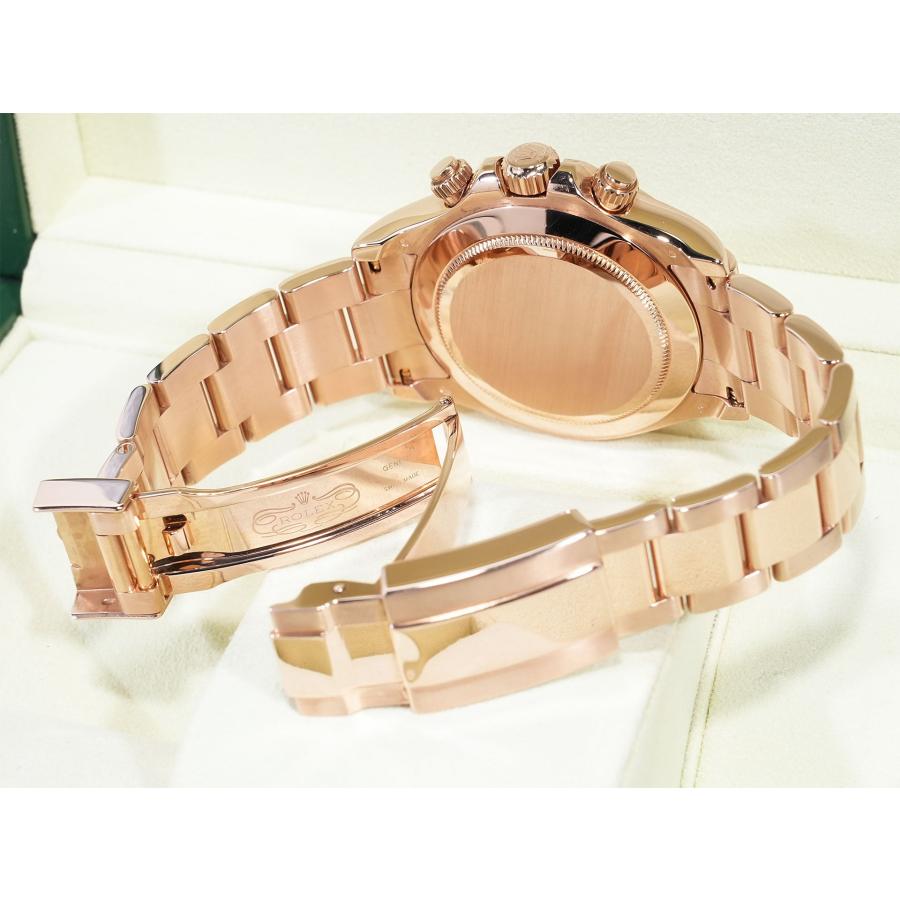 ロレックス デイトナ Ref.116505 エバーローズゴールド ピンクxブラック文字盤 | コスモグラフ デイトナ | 07