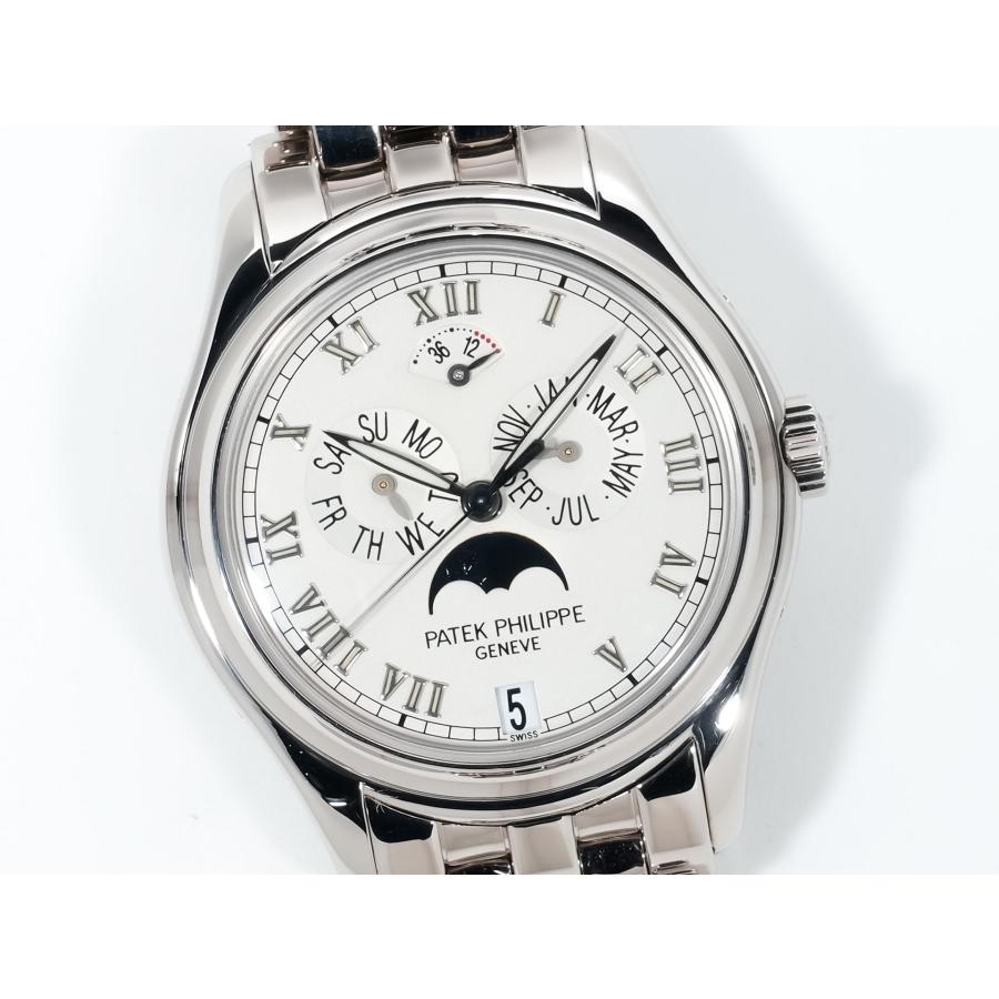 パテックフィリップ アニュアルカレンダー ムーンフェイズ Ref.5036/1G-017 ホワイトゴールド シルバー文字盤 | PATEK PHILIPPE | 02