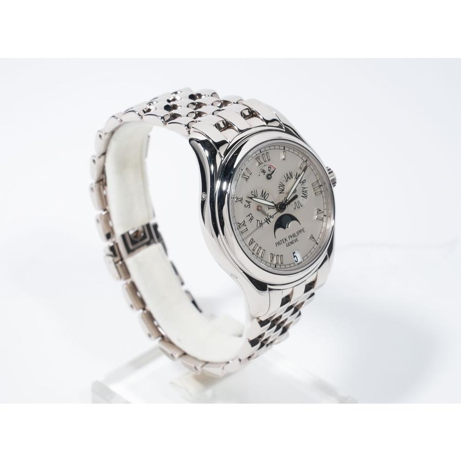 パテックフィリップ アニュアルカレンダー ムーンフェイズ Ref.5036/1G-017 ホワイトゴールド シルバー文字盤 | PATEK PHILIPPE | 04