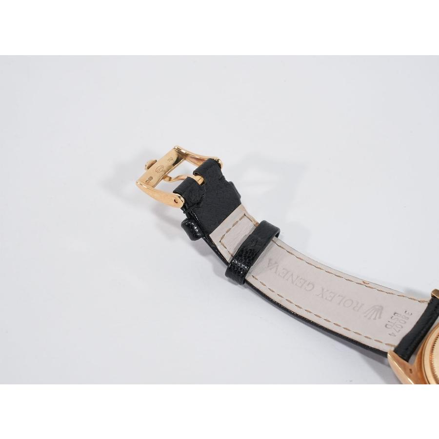 ロレックス デイトジャスト Ref.16018 イエローゴールド シャンパンx10Pダイヤ文字盤 革ベルト | デイトジャスト | 08