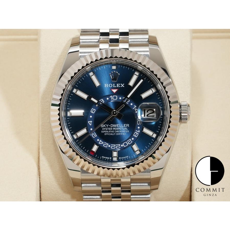 ロレックス スカイドゥエラー Ref.336934 SS/WG ブルー文字盤 ジュビリーブレスレット | スカイドゥエラー