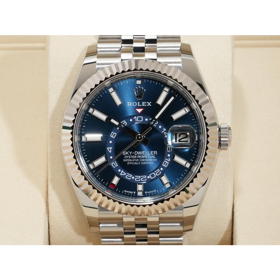 ロレックス スカイドゥエラー Ref.336934 SS/WG ブルー文字盤 ジュビリーブレスレット | スカイドゥエラー | 01