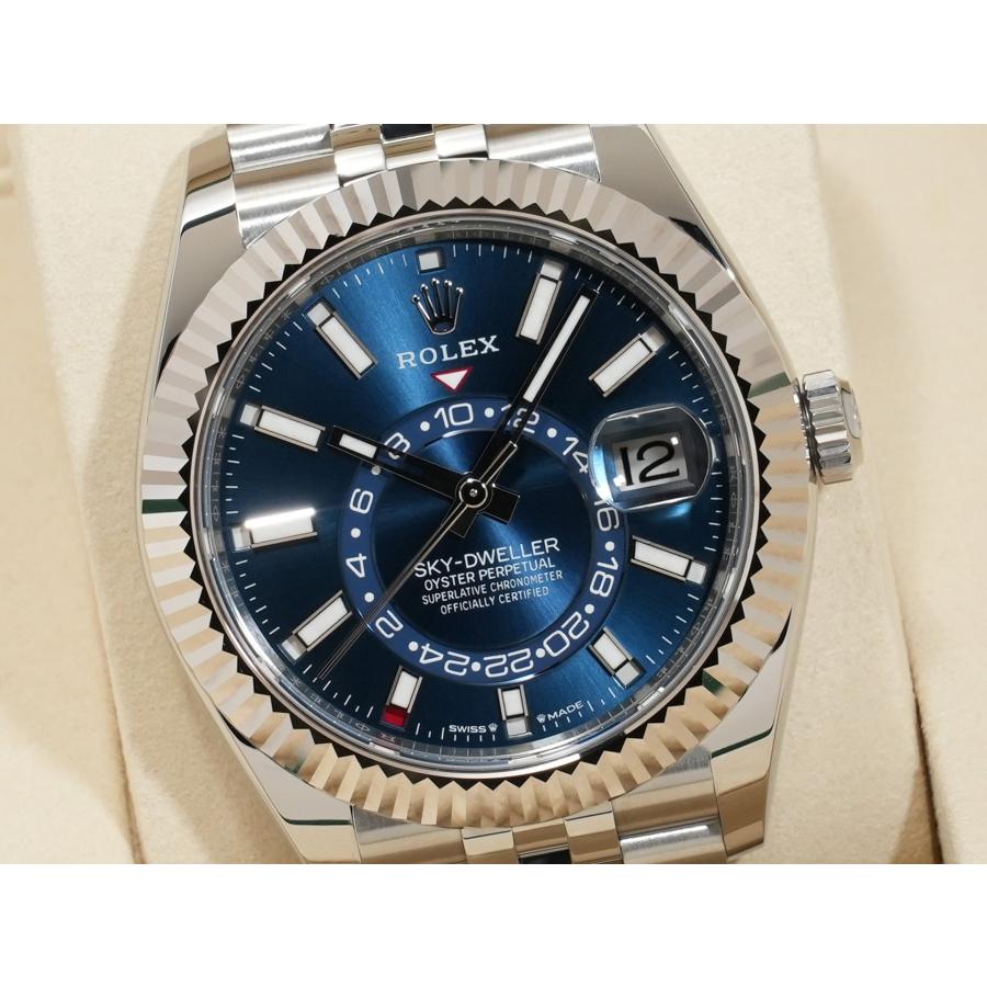 ロレックス スカイドゥエラー Ref.336934 SS/WG ブルー文字盤 ジュビリーブレスレット | スカイドゥエラー | 02