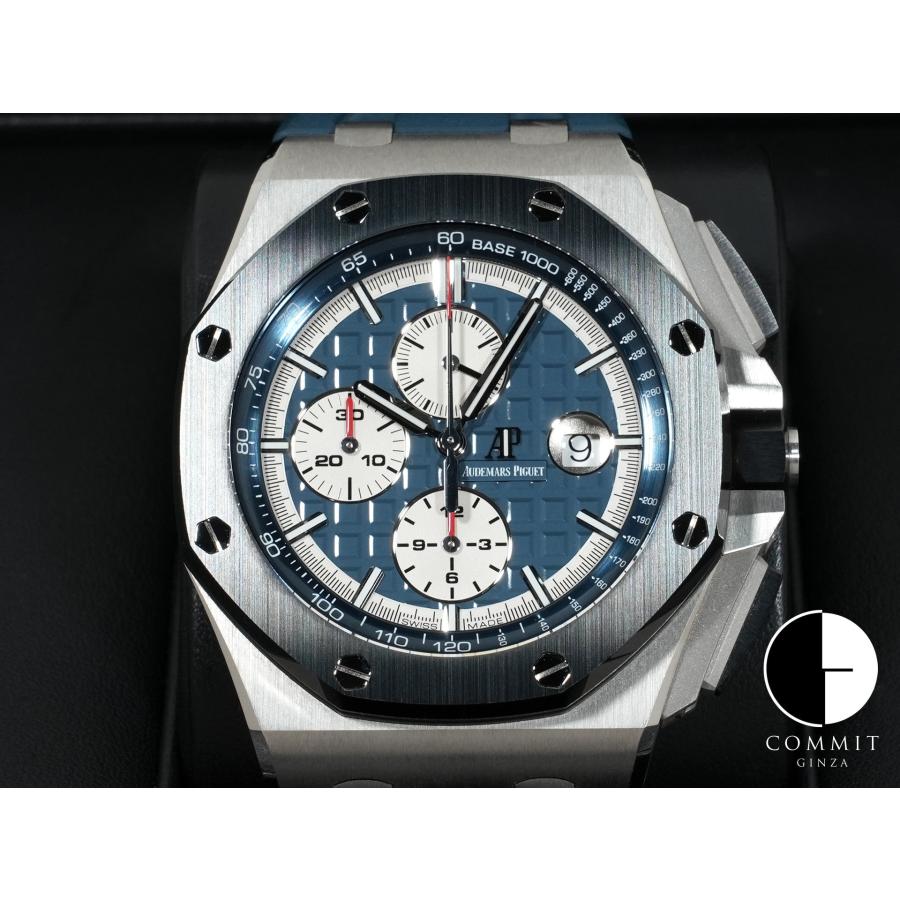 オーデマピゲ ロイヤルオーク オフショア クロノグラフ Ref.26401PO.OO.A018CR.01 PT ブルー文字盤 | AUDEMARS PIGUET