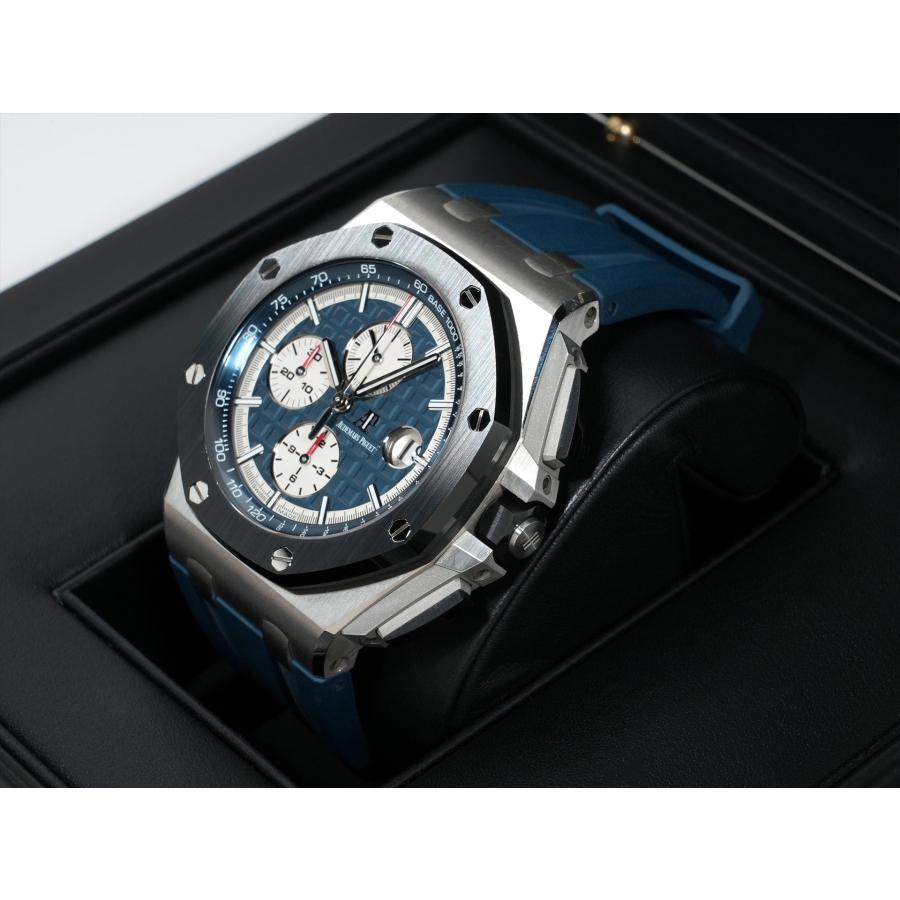 オーデマピゲ ロイヤルオーク オフショア クロノグラフ Ref.26401PO.OO.A018CR.01 PT ブルー文字盤 | AUDEMARS PIGUET | 03