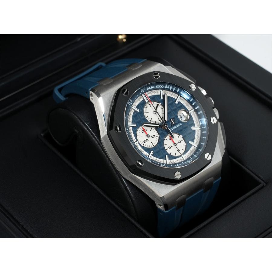 オーデマピゲ ロイヤルオーク オフショア クロノグラフ Ref.26401PO.OO.A018CR.01 PT ブルー文字盤 | AUDEMARS PIGUET | 04