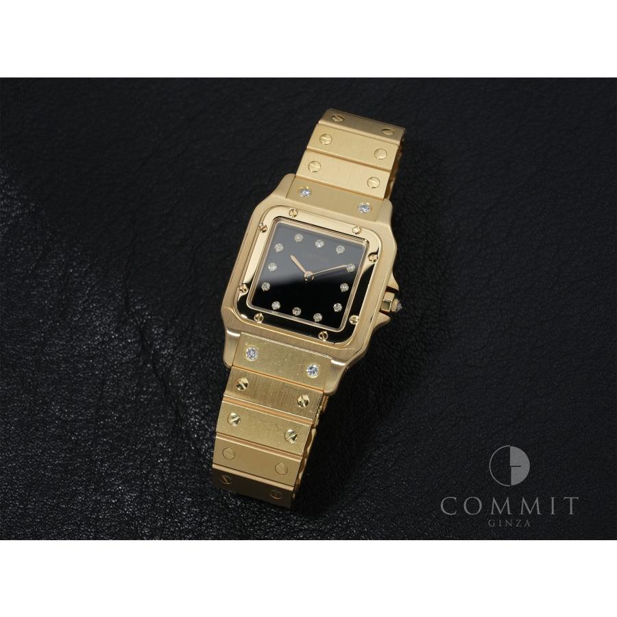 カルティエ サントス カレ Ref.84430000 イエローゴールド ブラック文字盤 | Cartier | 10