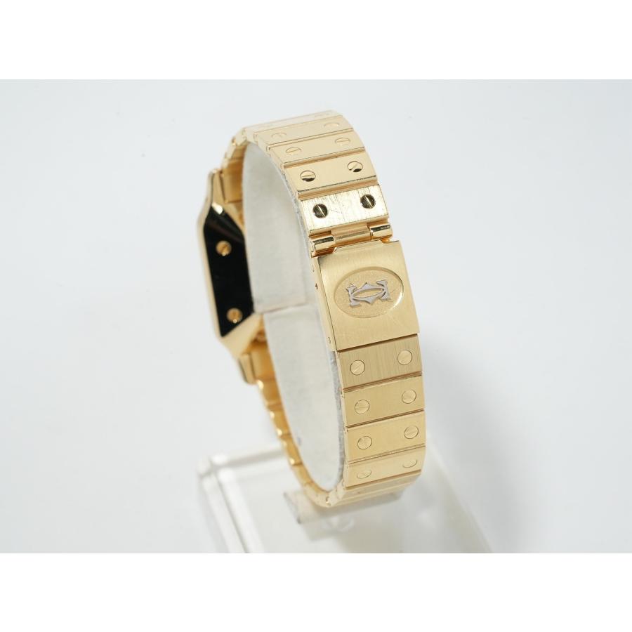 カルティエ サントス カレ Ref.84430000 イエローゴールド ブラック文字盤 | Cartier | 06