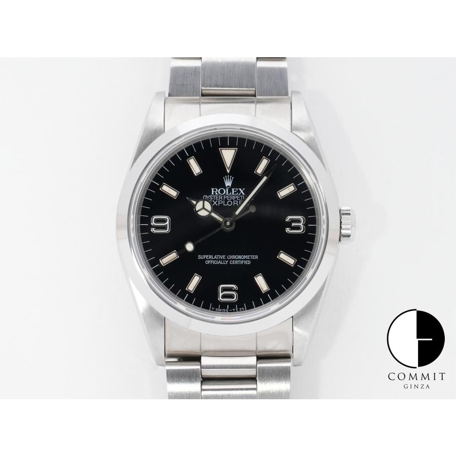 ロレックス エクスプローラーI Ref.14270 ステンレススチール ブラック文字盤 オイスターブレスレット | エクスプローラー（ROLEX）