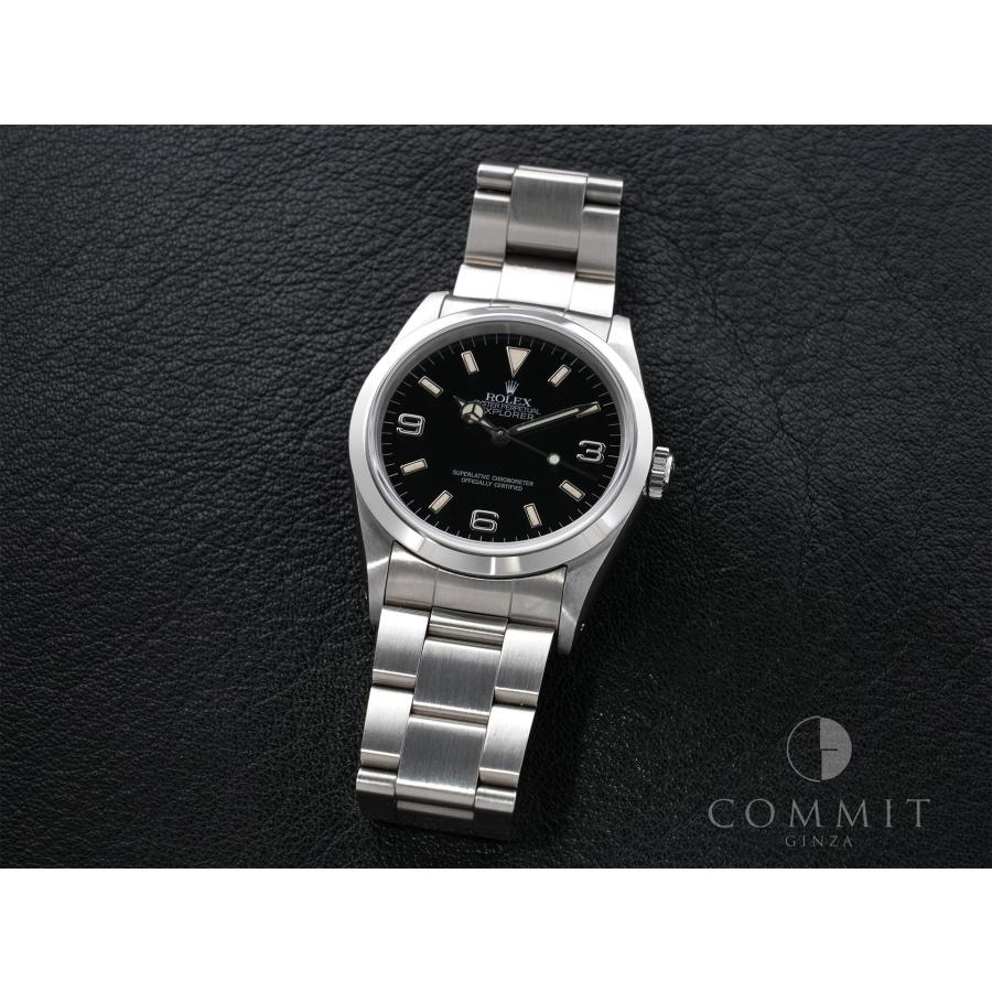 ロレックス エクスプローラーI Ref.14270 ステンレススチール ブラック文字盤 オイスターブレスレット | エクスプローラー（ROLEX） | 10