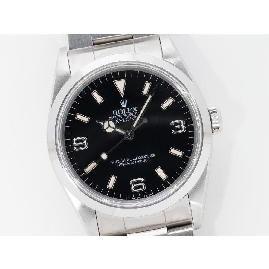 ロレックス エクスプローラーI Ref.14270 ステンレススチール ブラック文字盤 オイスターブレスレット | エクスプローラー（ROLEX） | 02