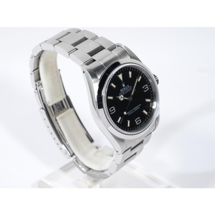 ロレックス エクスプローラーI Ref.14270 ステンレススチール ブラック文字盤 オイスターブレスレット | エクスプローラー（ROLEX） | 04