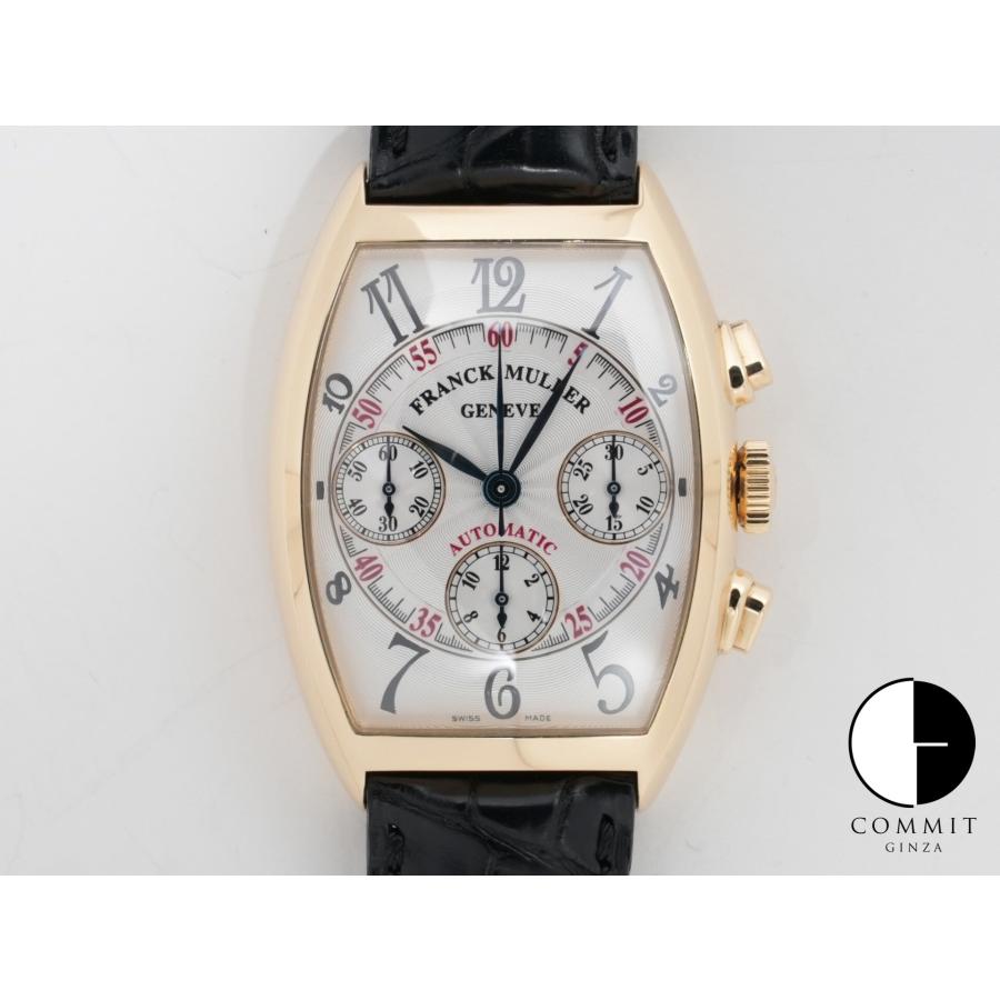 フランクミュラー トノーカーベックス クロノグラフ Ref.7850CCAT イエローゴールド シルバー文字盤 | FRANCK MULLER