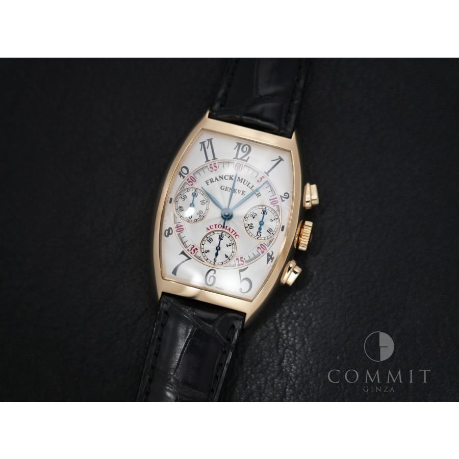 フランクミュラー トノーカーベックス クロノグラフ Ref.7850CCAT イエローゴールド シルバー文字盤 | FRANCK MULLER | 13