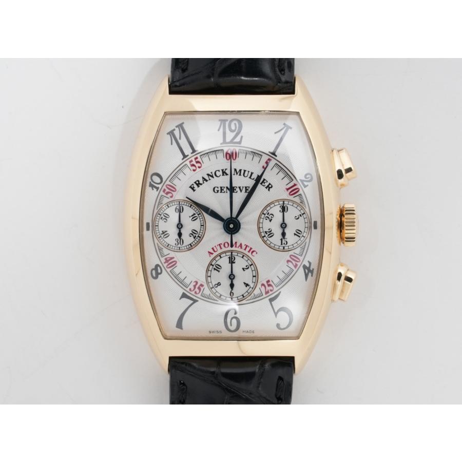 フランクミュラー トノーカーベックス クロノグラフ Ref.7850CCAT イエローゴールド シルバー文字盤 | FRANCK MULLER | 01