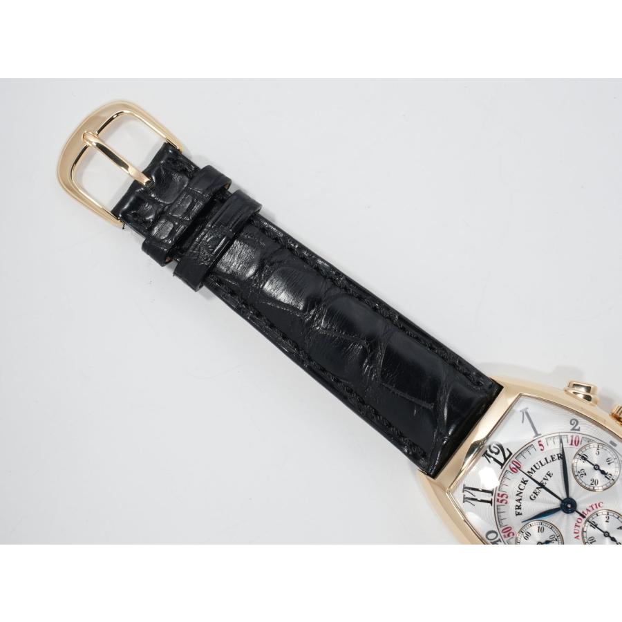 フランクミュラー トノーカーベックス クロノグラフ Ref.7850CCAT イエローゴールド シルバー文字盤 | FRANCK MULLER | 07