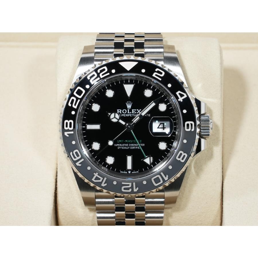 ロレックス GMTマスターII Ref.126710GRNR ステンレススチール ブラック文字盤 ジュビリーブレスレット | GMTマスター | 01