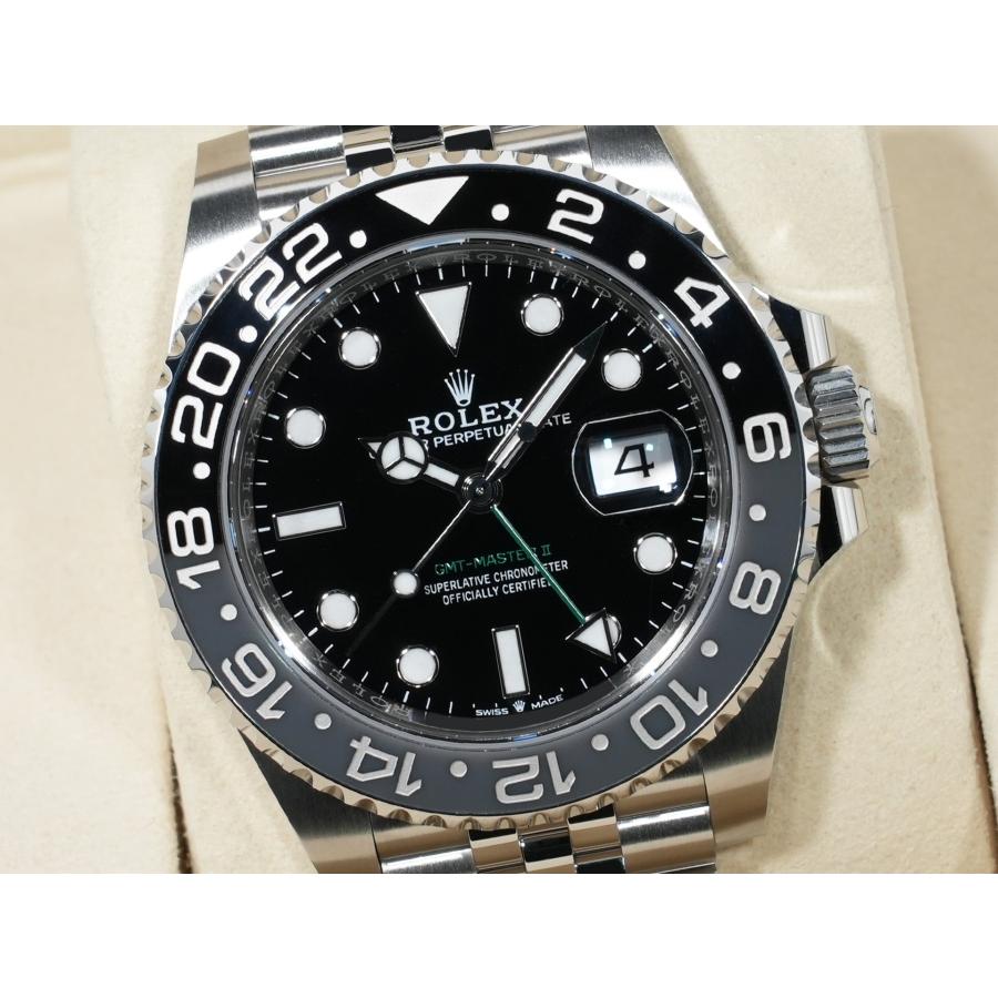 ロレックス GMTマスターII Ref.126710GRNR ステンレススチール ブラック文字盤 ジュビリーブレスレット | GMTマスター | 02