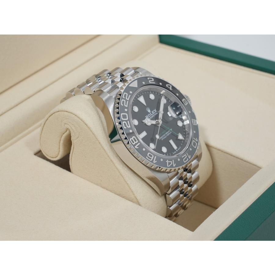 ロレックス GMTマスターII Ref.126710GRNR ステンレススチール ブラック文字盤 ジュビリーブレスレット | GMTマスター | 04