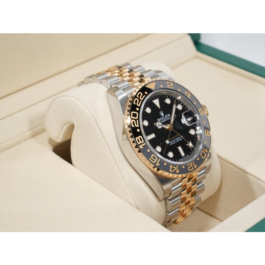 ロレックス GMTマスターII Ref.126713GRNR SS/YG ブラック文字盤 ジュビリーブレスレット | GMTマスター | 04