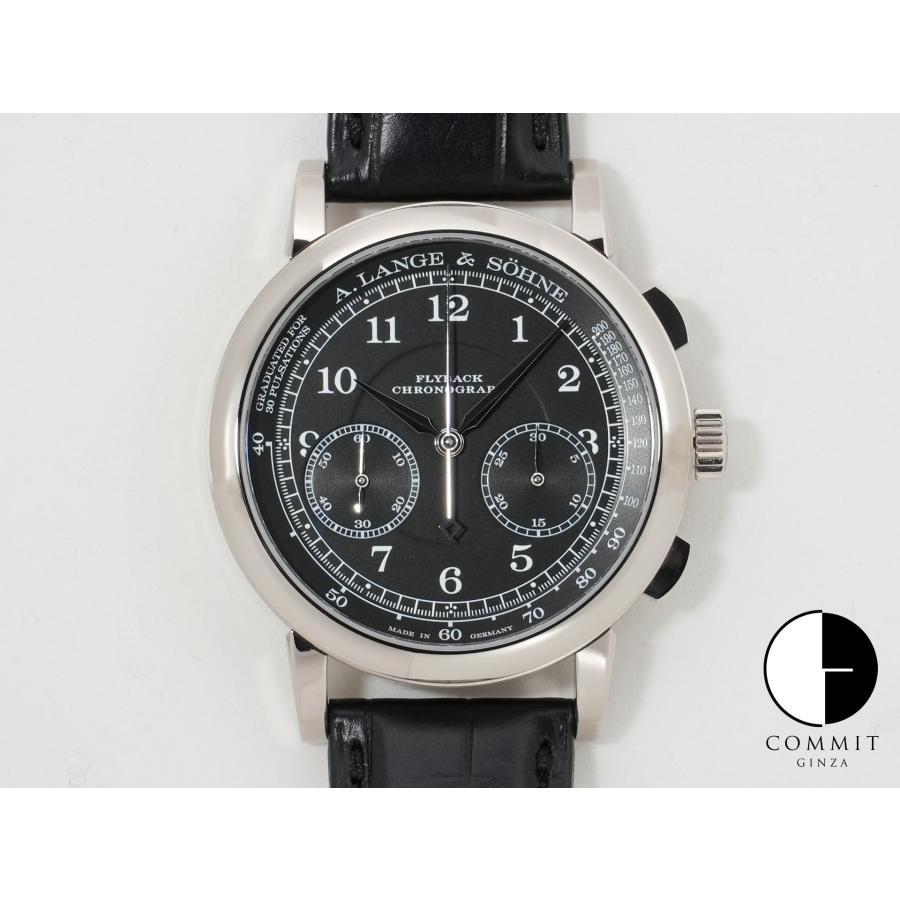 A.ランゲ＆ゾーネ 1815 クロノグラフ Ref.414.028 ホワイトゴールド ブラック文字盤 | A. LANGE & SOHNE