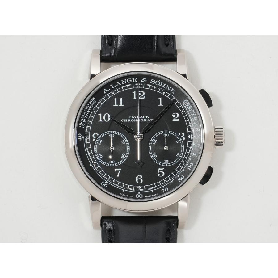 A.ランゲ＆ゾーネ 1815 クロノグラフ Ref.414.028 ホワイトゴールド ブラック文字盤 | A. LANGE & SOHNE | 01