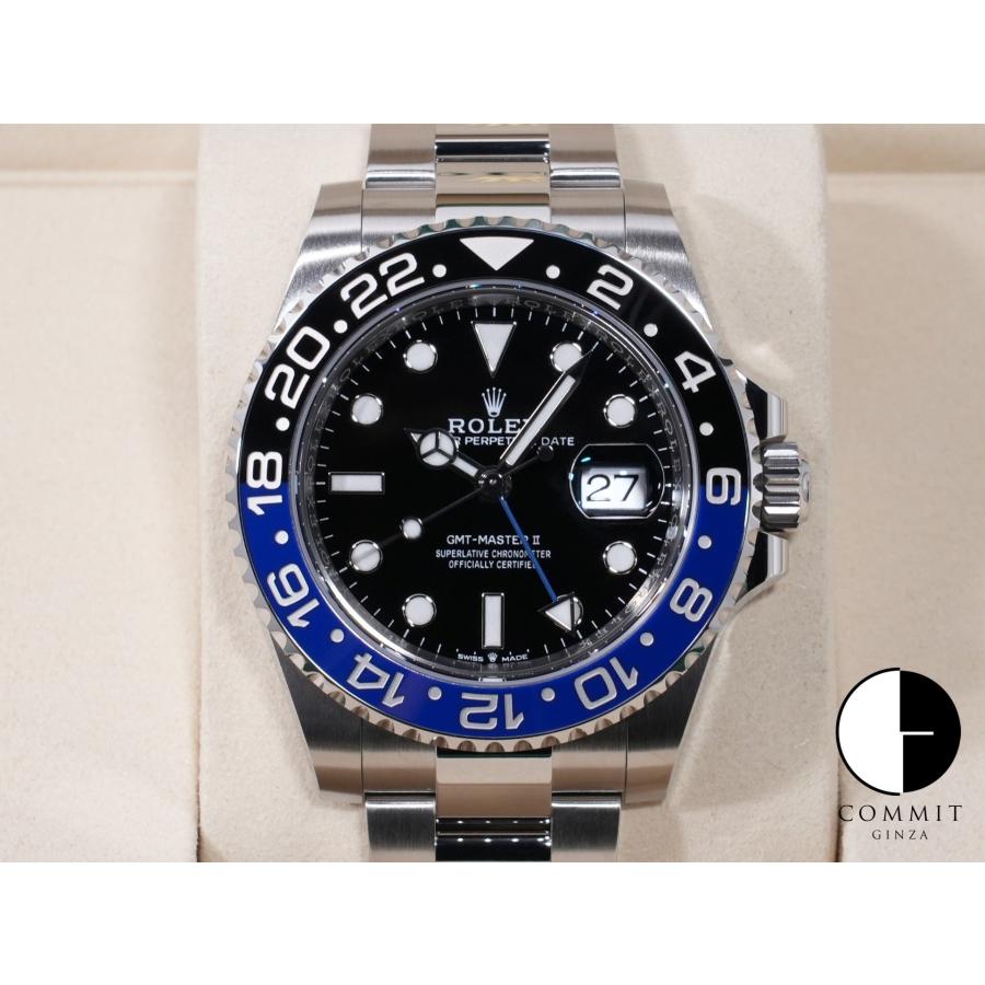 ロレックス GMTマスターII Ref.126710BLNR SS ブラック文字盤 オイスターブレスレット | GMTマスター
