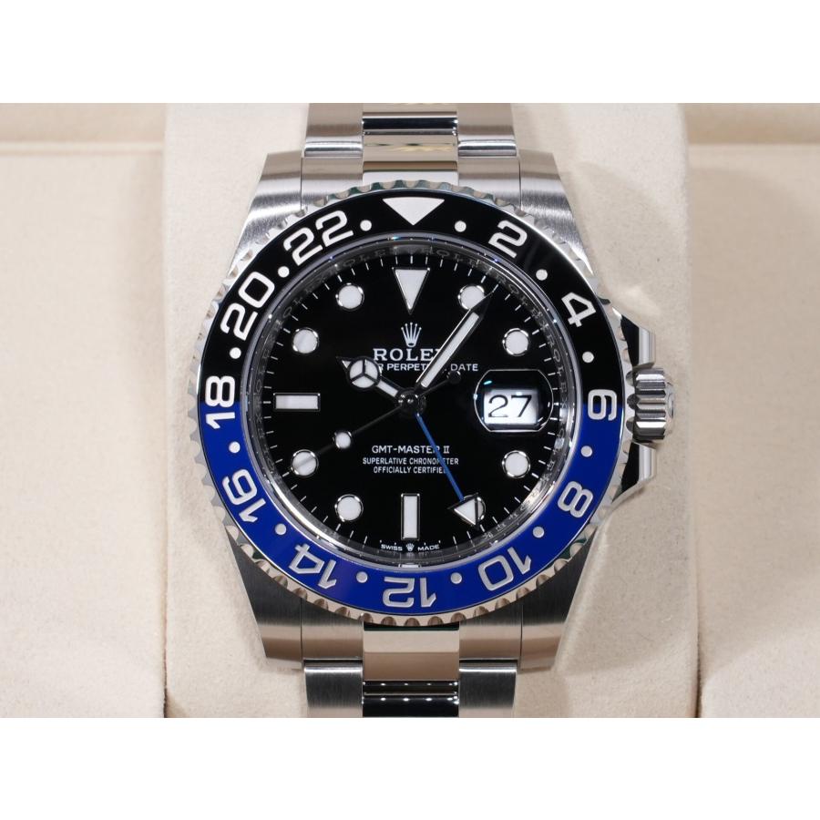 ロレックス GMTマスターII Ref.126710BLNR SS ブラック文字盤 オイスターブレスレット | GMTマスター | 01