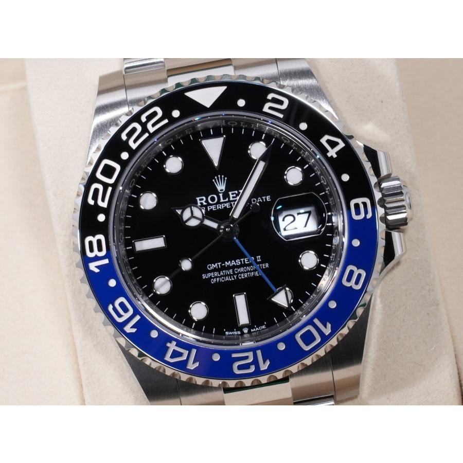 ロレックス GMTマスターII Ref.126710BLNR SS ブラック文字盤 オイスターブレスレット | GMTマスター | 02