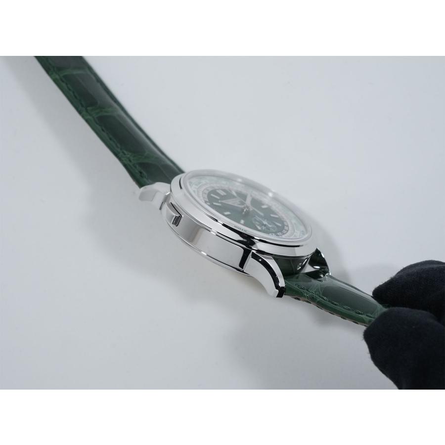 パテックフィリップ コンプリケーション ワールドタイム クロノグラフ Ref.5930P-001 プラチナ グリーン文字盤 | PATEK PHILIPPE | 04