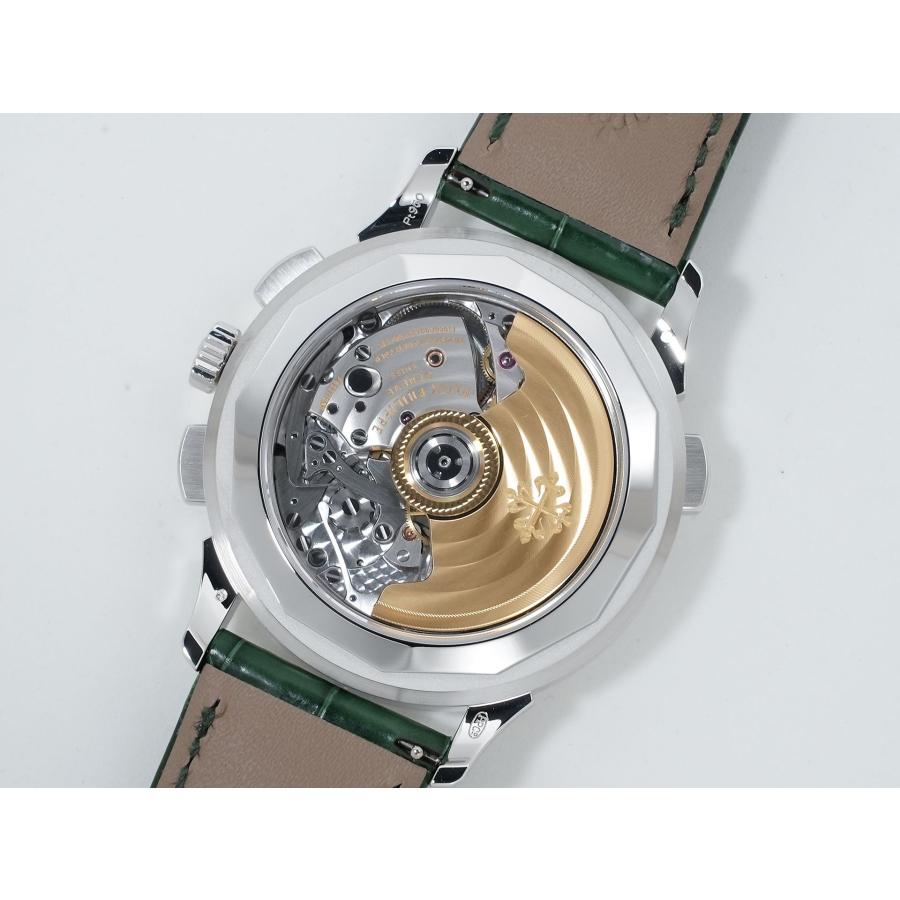 パテックフィリップ コンプリケーション ワールドタイム クロノグラフ Ref.5930P-001 プラチナ グリーン文字盤 | PATEK PHILIPPE | 06
